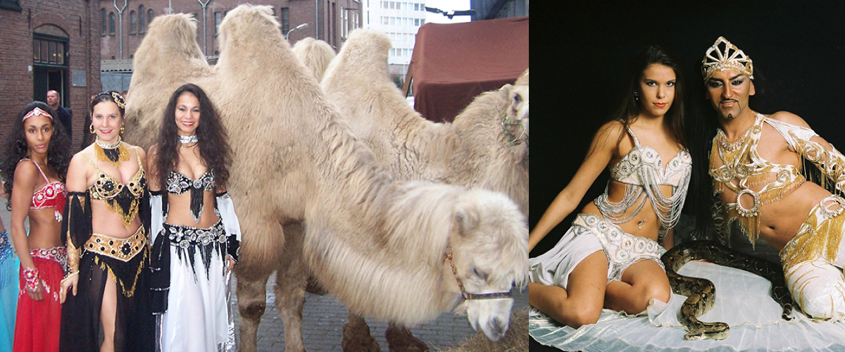 Aladdin Thema avond in Belgie