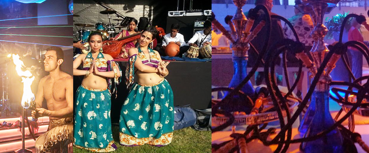 Een leuk theekarretje met verse Nana thee